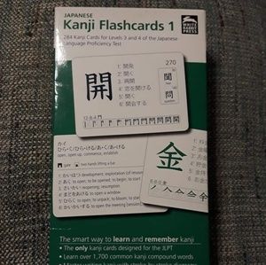 JLPT Japanese Language Kanji Flash Card